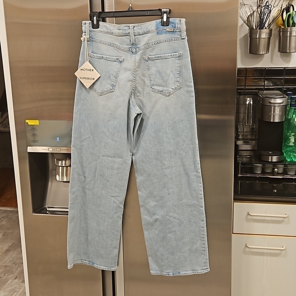 💕MOTHER SUPERIOR💕 High Waisted Spinner Skimp Jeans ~ Pre-Party 28 NWT - Picture 14 of 17
